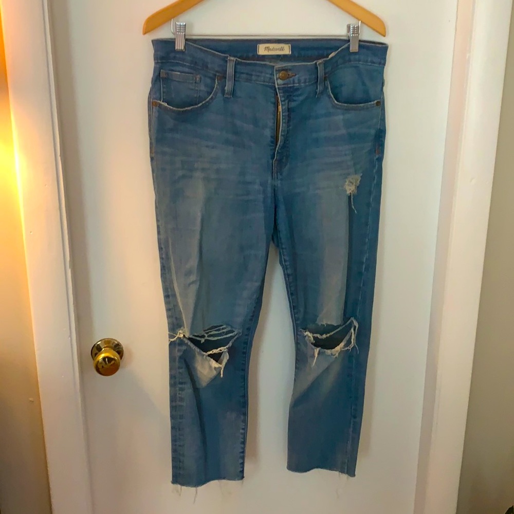 Madewell high rise skinny jeans